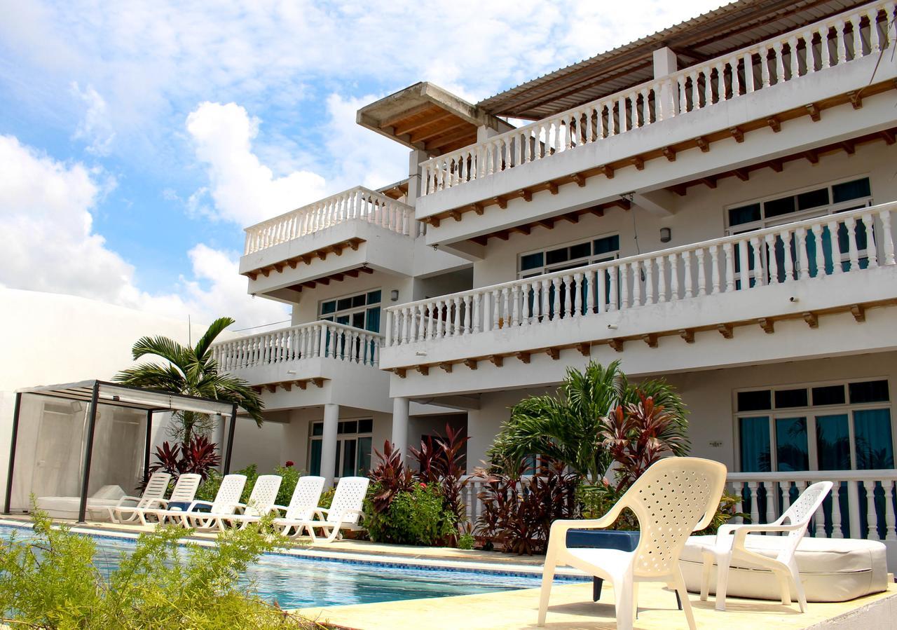 Hotel Aria Manzanillo Cartagena Bagian luar foto