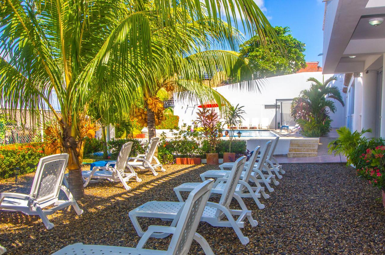 Hotel Aria Manzanillo Cartagena Bagian luar foto